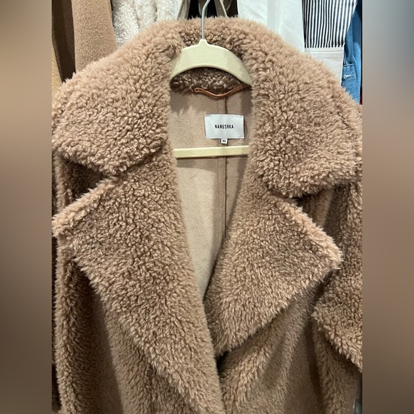 Nanushka Imogen Teddy Coat - Picture 6 of 6